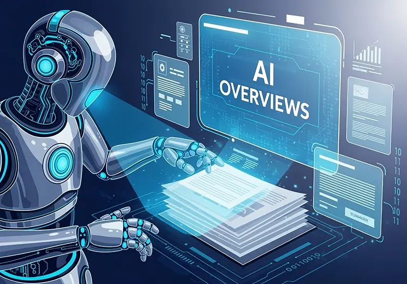 AI Overview robot